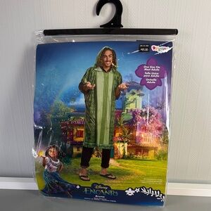 Disney Encanto Bruno Green Adult Poncho One size Fits Most Adults